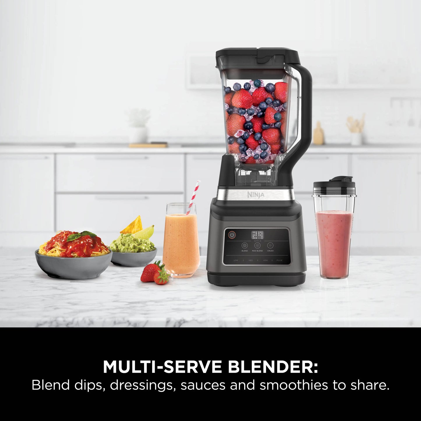 Ninja 2-in-1 Blender Kitchen System 2.1L BN750ME