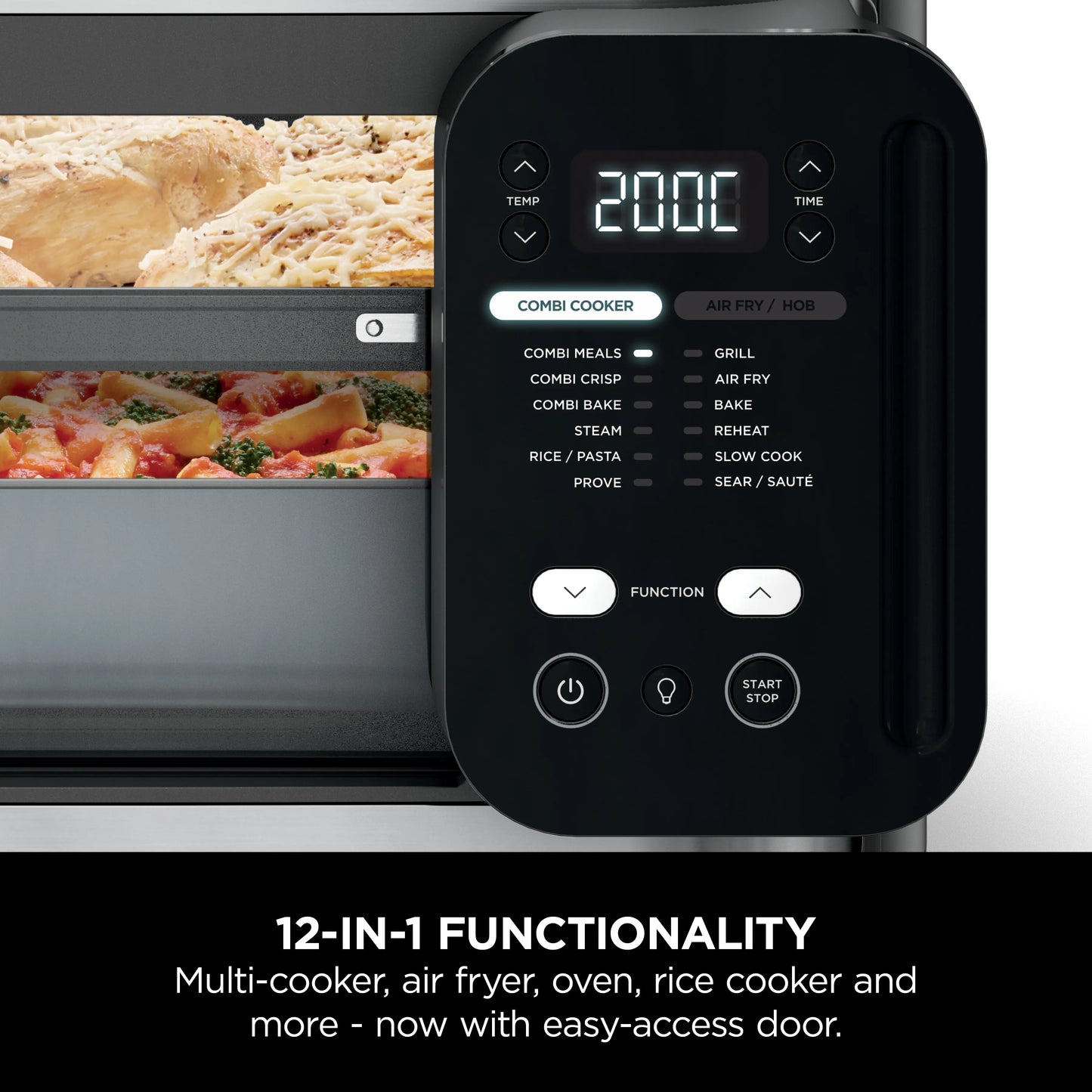 Ninja Combi 12-In-1 Multi-Cooker, Oven & Air Fryer 12.5L SFP700ME