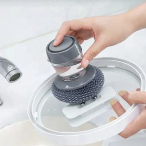 Soap Dispensing Dish Brush – Easy Kitchen Cleaning