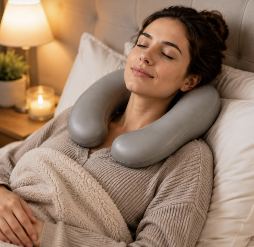 U Shape Hot Water Bottle – Neck & Shoulder Pain Relief & Warmth