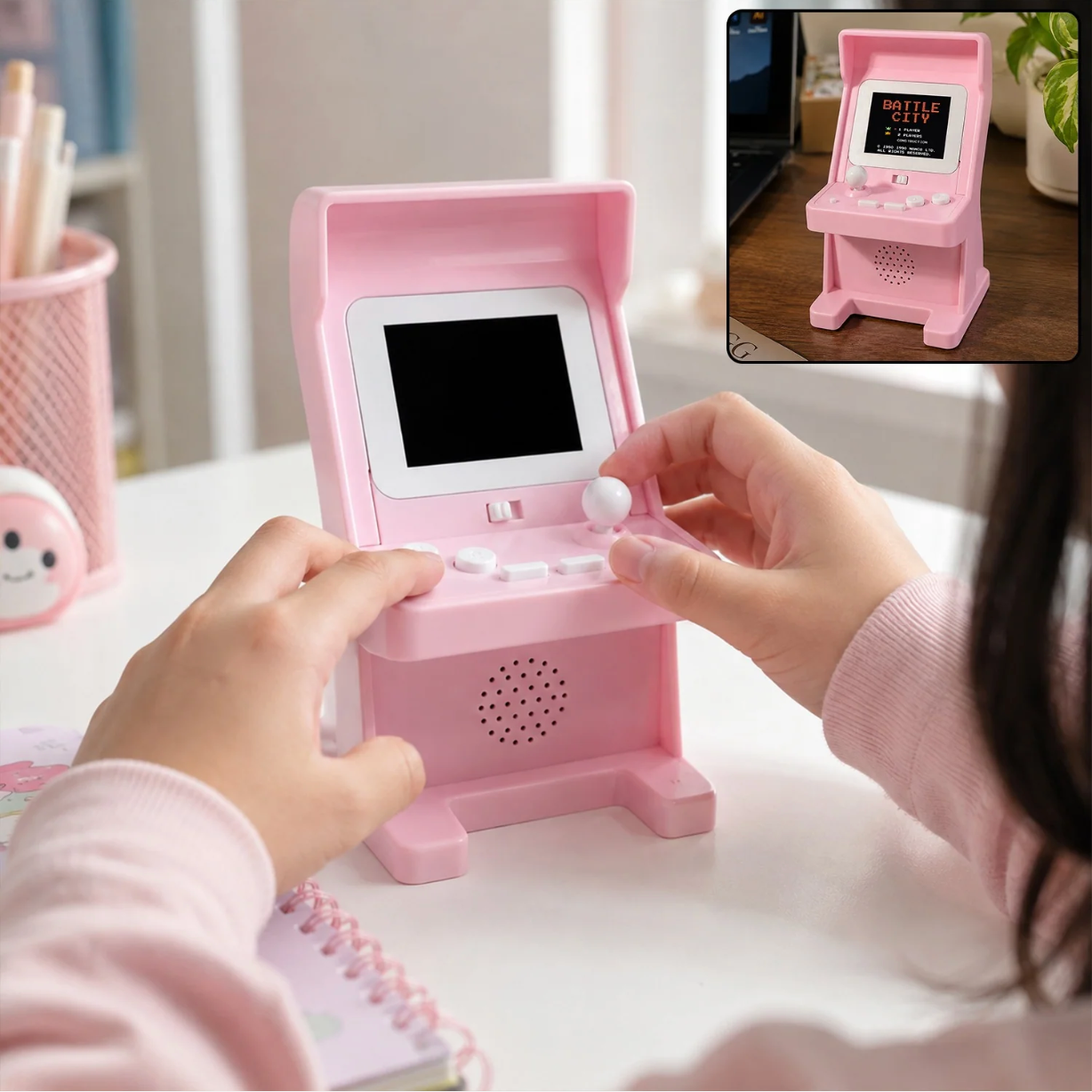 Mini Retro Arcade Console – 120 Classic Games & Joystick Fun - Image 4