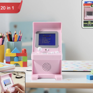 Mini Retro Arcade Console – 120 Classic Games & Joystick Fun