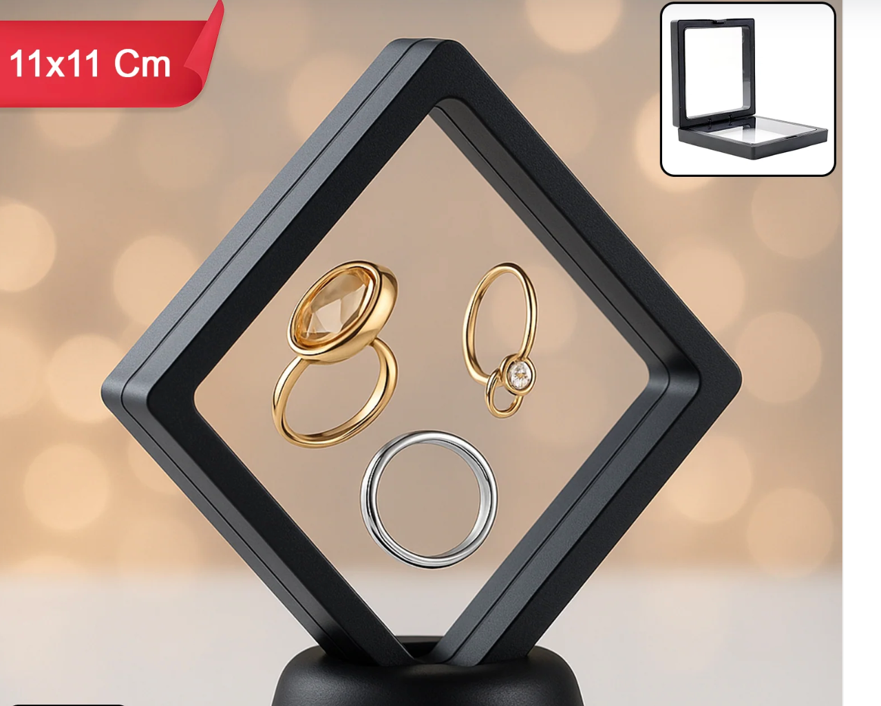 Jewellery Display Box – Elegant Floating Design for Showcasing