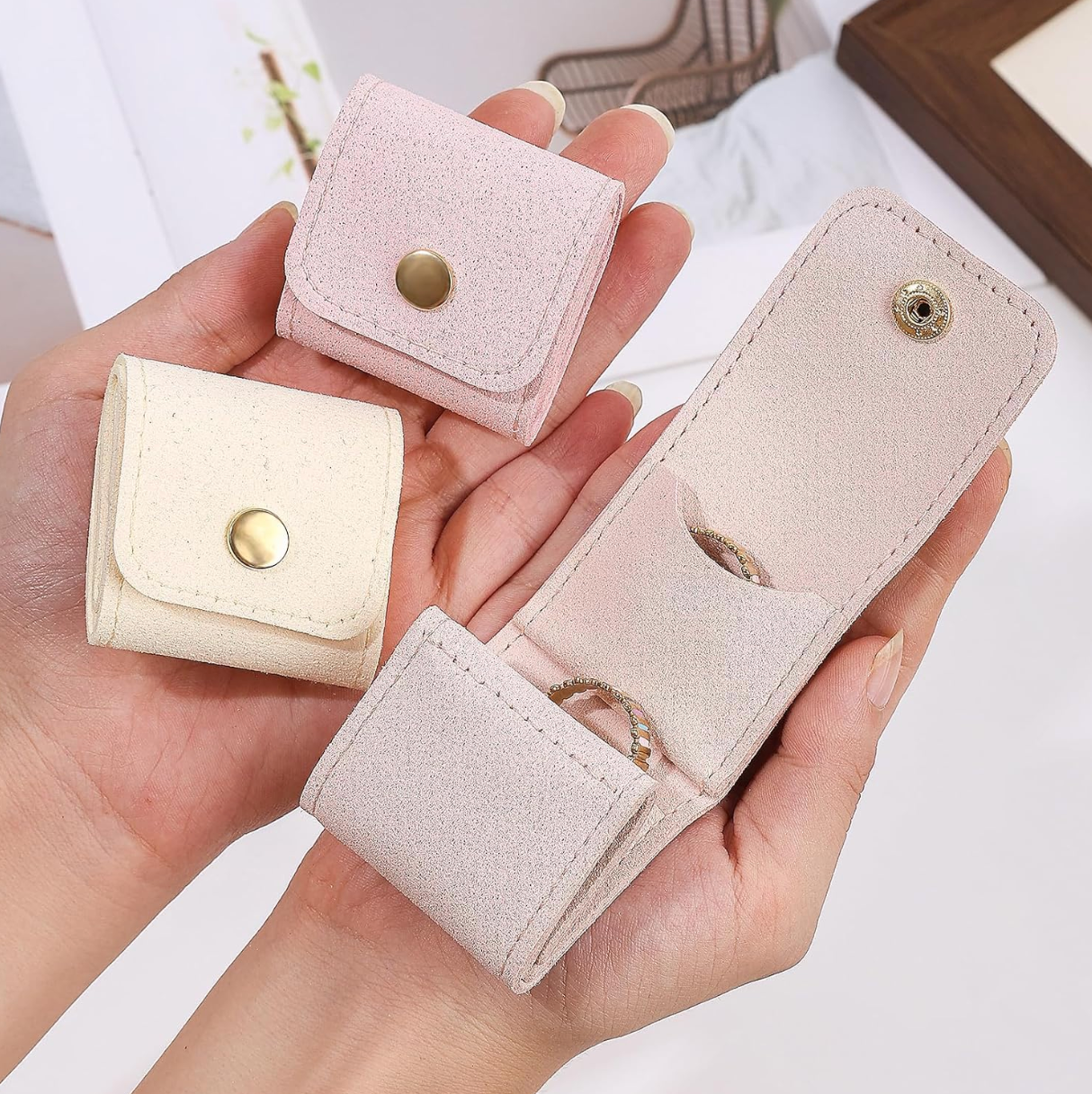 Jewellery Storage Pouch – Compact Foldable Travel Organizer - Image 4